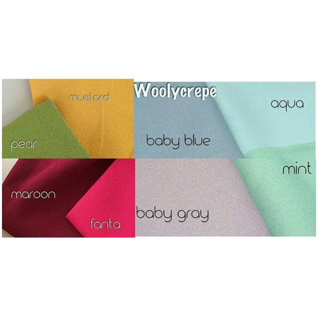 Bergo aisyah/ khimar wolycrepe / jilbab non pet / hijab sally/ khimar raisa/ muara khimar jumbo