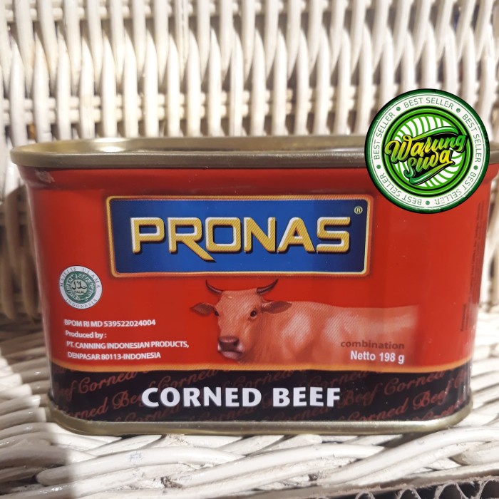 

pronas corned beef 189 gram can