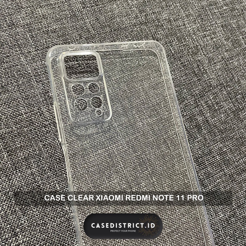 C/C- CASING Case Clear Premium XIAOMI REDMI NOTE 11 PRO Casing Soft Bening Silicon Cover