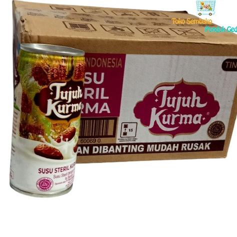 

[COD] Susu Steril 7 kurma 200ml 1dus 12kaleng [COD]