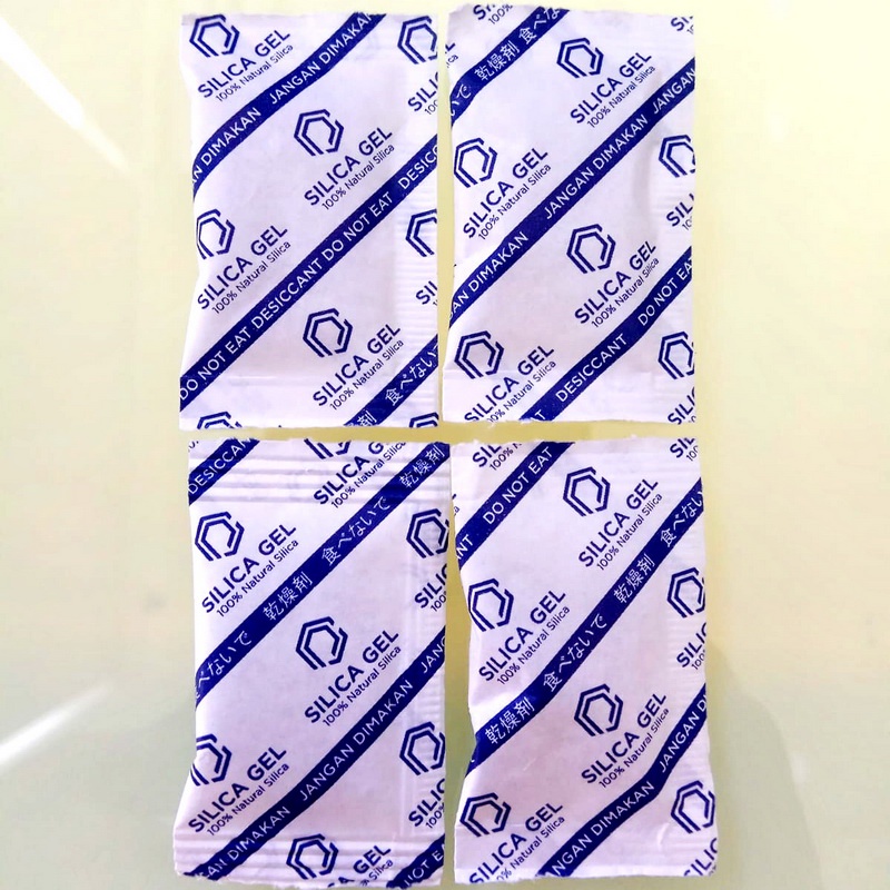 Silica Gel Natural Food Grade Sachet 1 gr 500gr