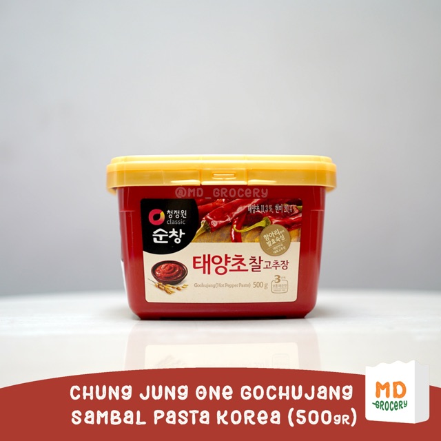 

Chung Jung Won Gochujang - Hot Pepper Paste / Sambal Pasta Korea / Pasta Cabai Korea 500gr