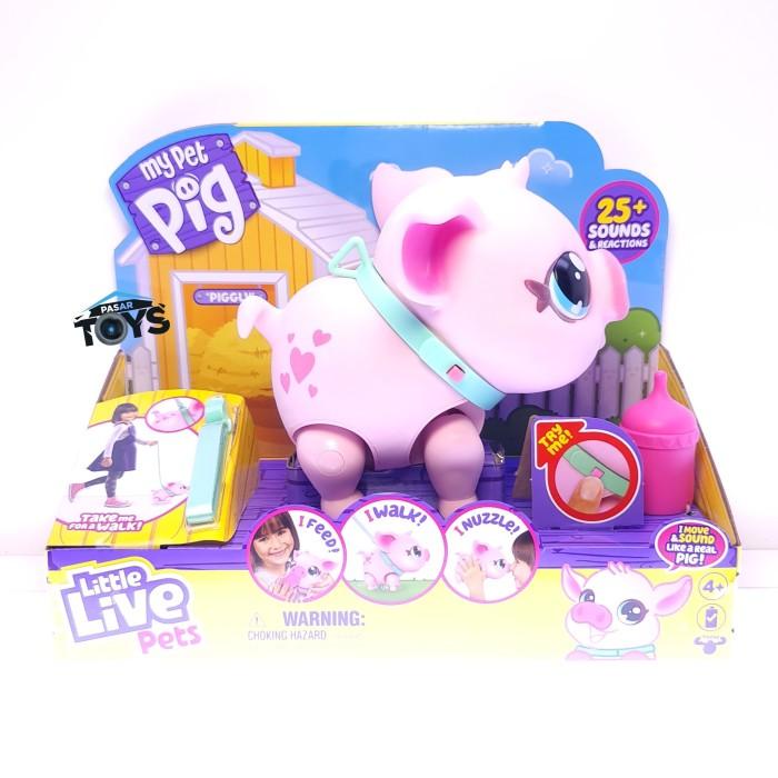 Little Live Pets My Pet Pig Piggly Soft and Jiggly Interactive