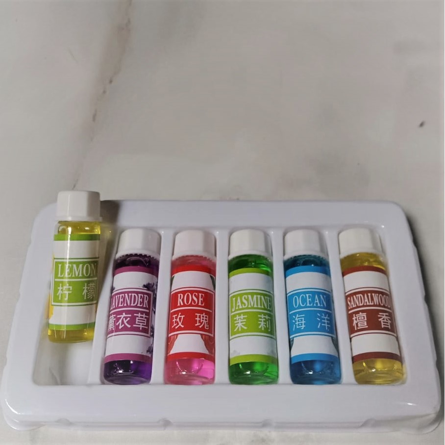 Minyak Aromatherapy Essential Oils Diffusers 5ml  6 PCS