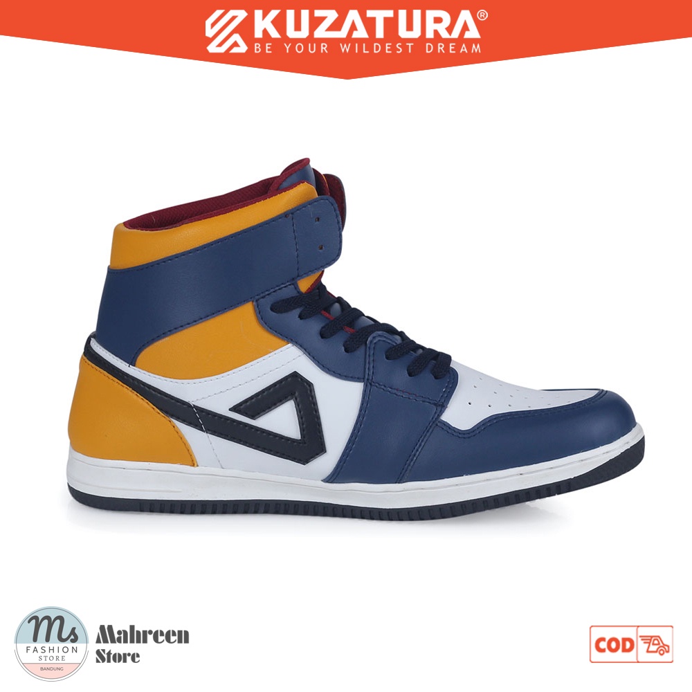 Sepatu Sneakers High Pria Sepatu Kasual High Pria Original Kuzatura | KZS 012