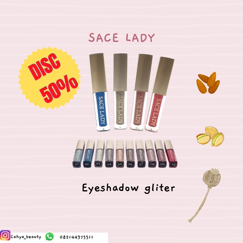 sace lady eyeshadow glitter