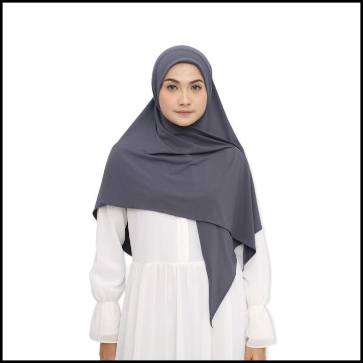 Hijab Instan Malika Bergo Malay Segitiga Instan