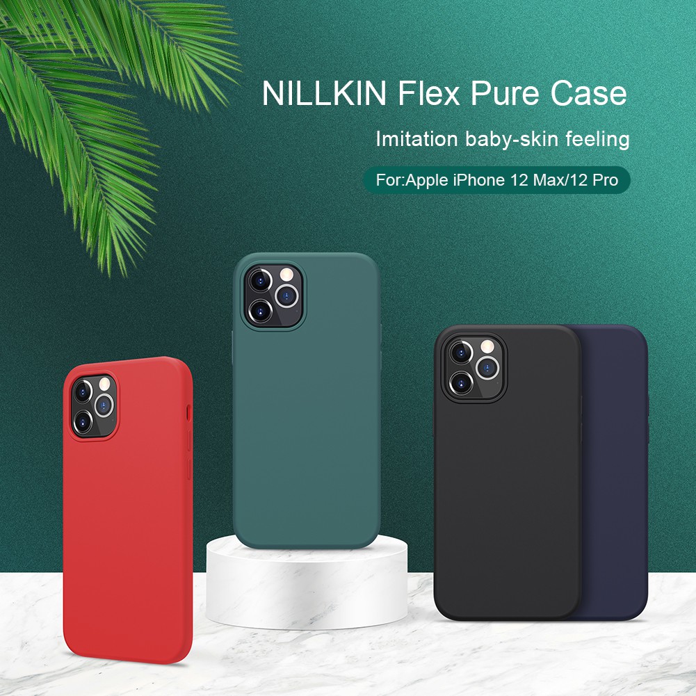 Soft Case Apple iPhone 12 / 12 Pro 6.1 Nillkin Flex Pure Case TPU Ori
