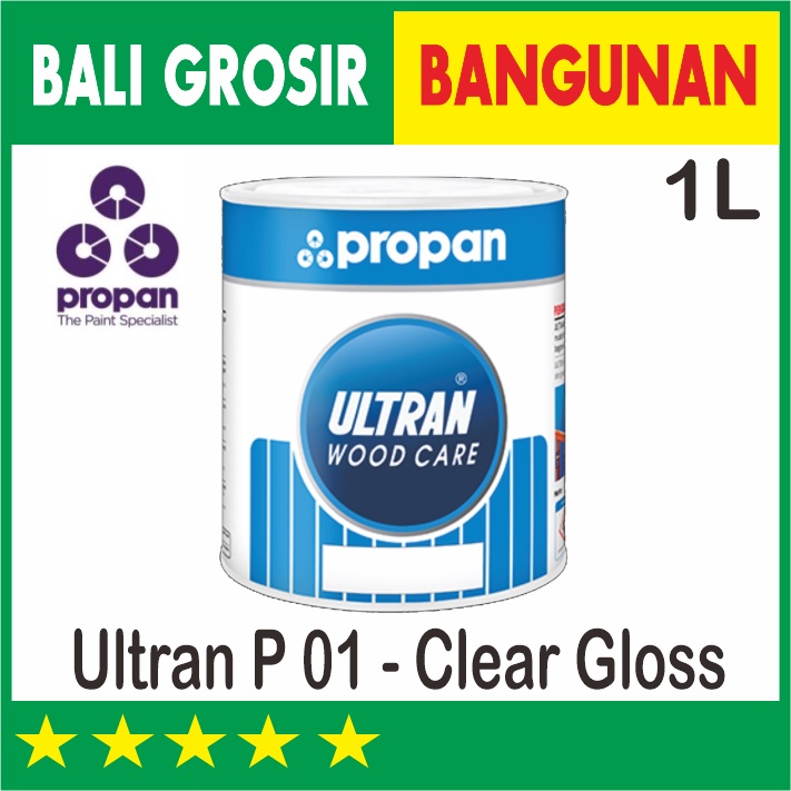 CLEAR GLOSS PROPAN ULTRAN P 01 FINISHING KAYU POLITUR WOOD CARE