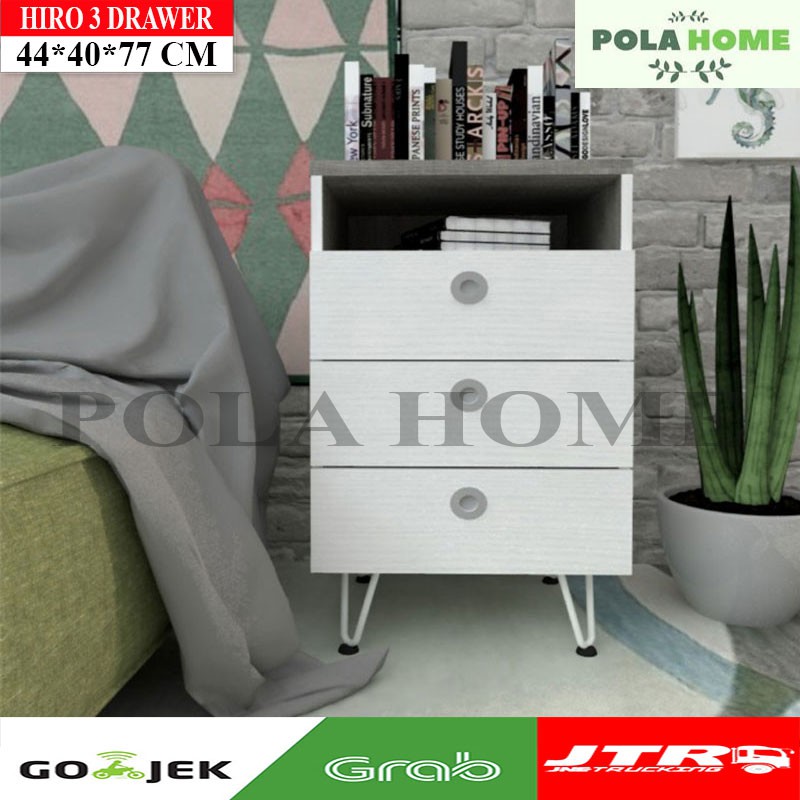 Pola Drawer Meja Nakas Minimalis