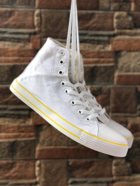 Sepatu Converse TERBARU sneakers height boot+box