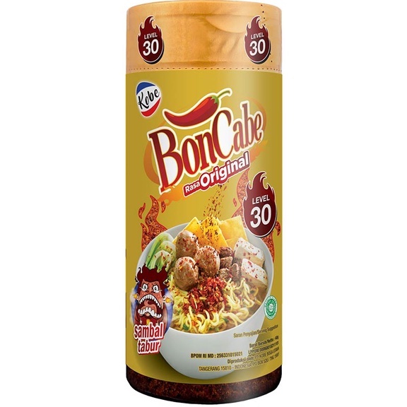 Bubuk Boncabe level 3 10 15 30 50 Max End Bon Cabe Bumbu Rujak Boncabe Ikan Roa Kobe