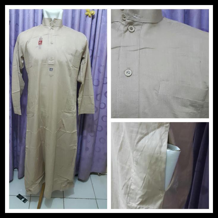 Baju Gamis Pria Sollu - Jubah - Baju Koko Terusan