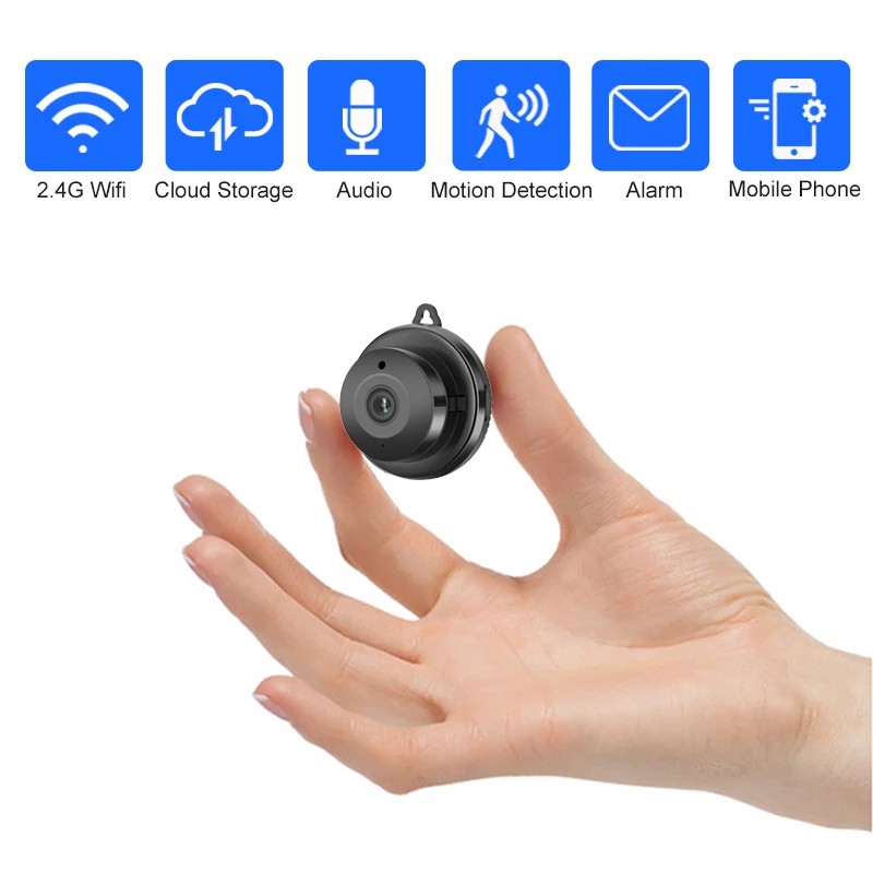 Kamera Pengintai Mini Wifi - Ip Camera Mini Wifi CW1