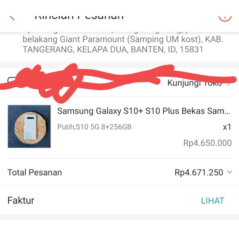 SAMSUNG S10 SECOND
