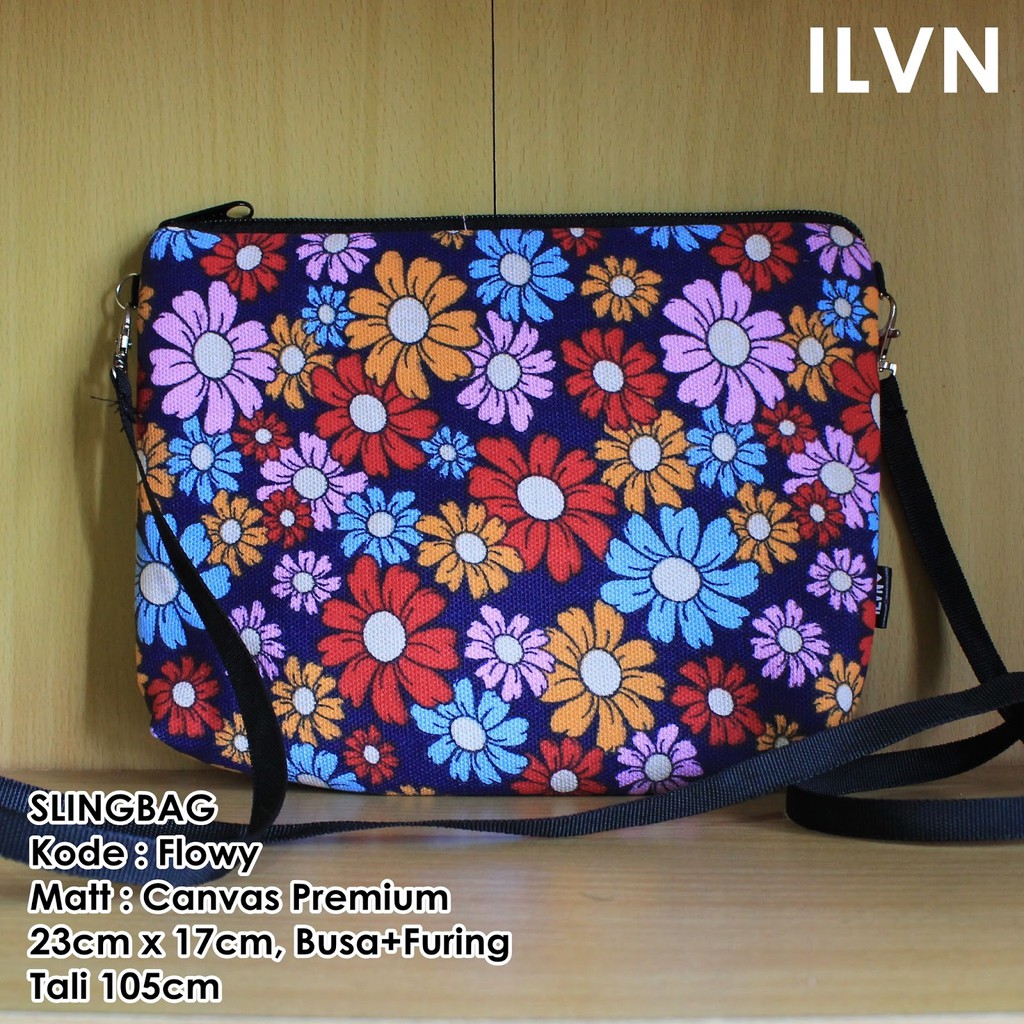 [TAS SERBAGUNA] SLINGBAG FLOWLY