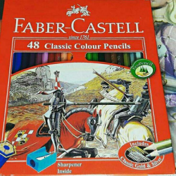 

Banyak Dipakai.. Faber Castell Classic Colour Pencils 48 L