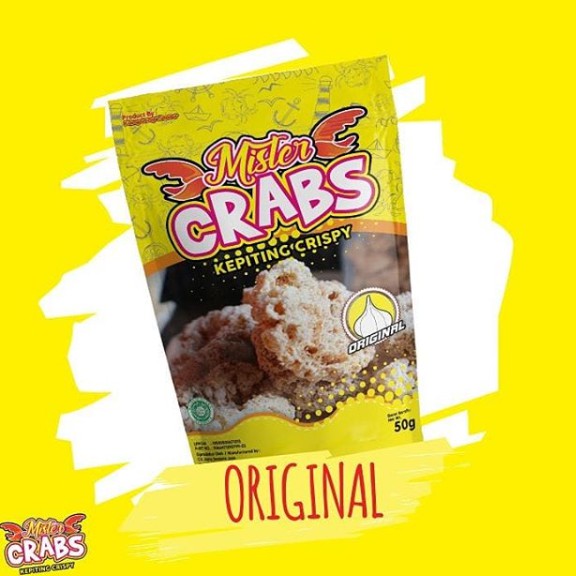

CEMILAN MISTERCRABS ORIGINAL KERUPUK MISTERCRABS CEMILAN KEPITING KERUPUK PEYEKKEPITING
