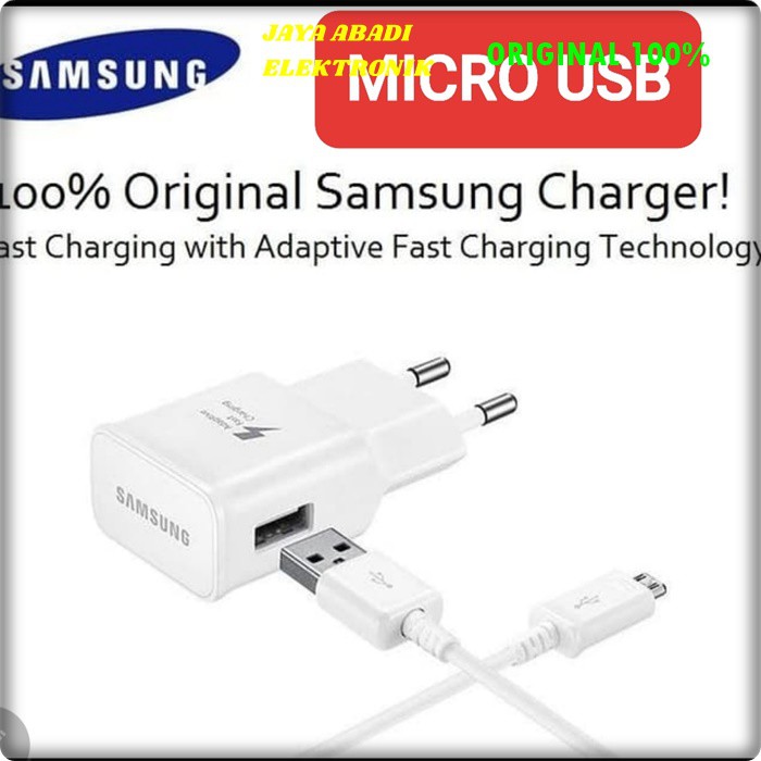 J10 CHARGER SAMSUNG 15 WATT MIKRO USB SUPER FAST CHARGING ADAPTOR CHARGE TRAVEL FLASH CAS CASAN QUICK CHARGE QUALLCOMM UNIVERSAL MULTI ORIGINAL VOLT GADGET BISA SEGALA MEREK HANDPHONE SUPPORT SUPER FAST CHARGING