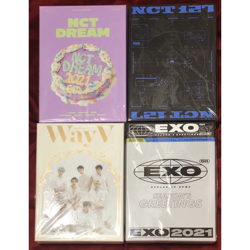 SHARING SEASON'S GREETINGS SG 2021 NCT DREAM NCT 127 WAYV NO BENE & BENE KTOWN