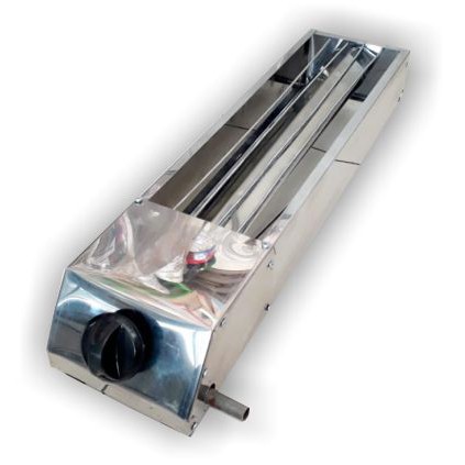 panggangan sate gas / bakaran sate gas / griller 40cm stainless
