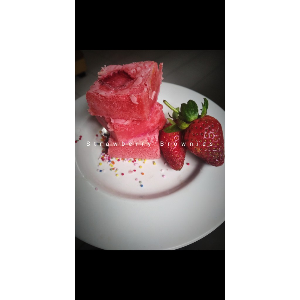 

Strawberry Brownies Gluten Free