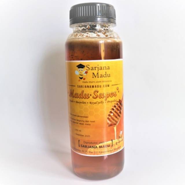 

MADU SUPER Gold 250ml, 100% asli