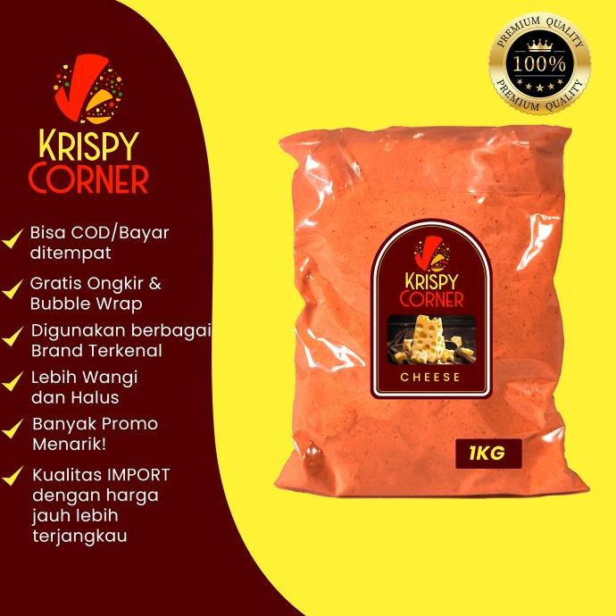 

!!!!!!] Bumbu Tabur Keju Penyedap Snack Ayam Jamur Rasa Keju 1Kg JT17
