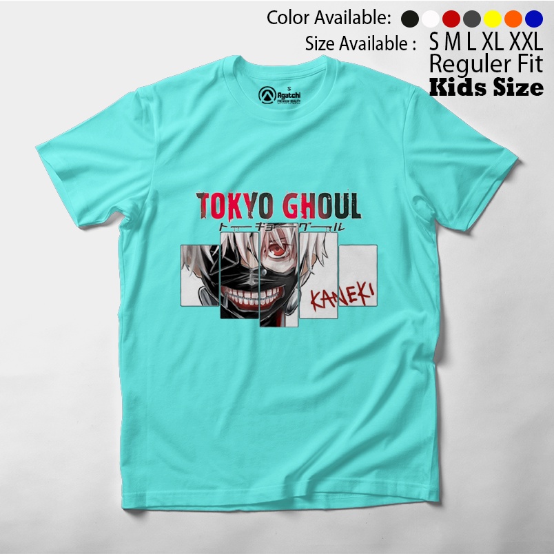 Baju Anak / Kaos Atasan Anak / Kids T Shirt Tokyo Ghoul Kaneki