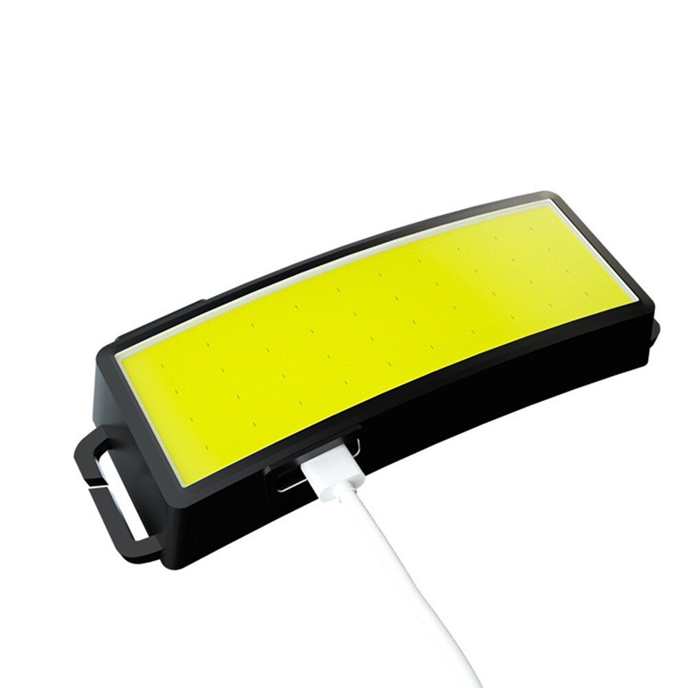 Lampu Kepala Led Cob Usb Rechargeable Untuk Memancing / Camping / Outdoor