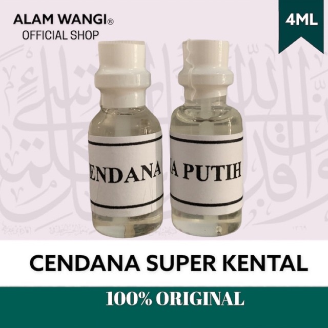Minyak wangi cendana putih kental