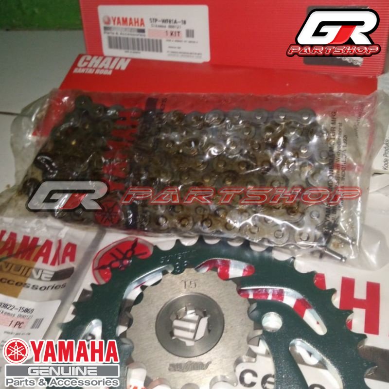 gear set jupiter z pnp f1zr ori ygp fizr fiz f1z r gir rantai rante drive chain sprocket girset