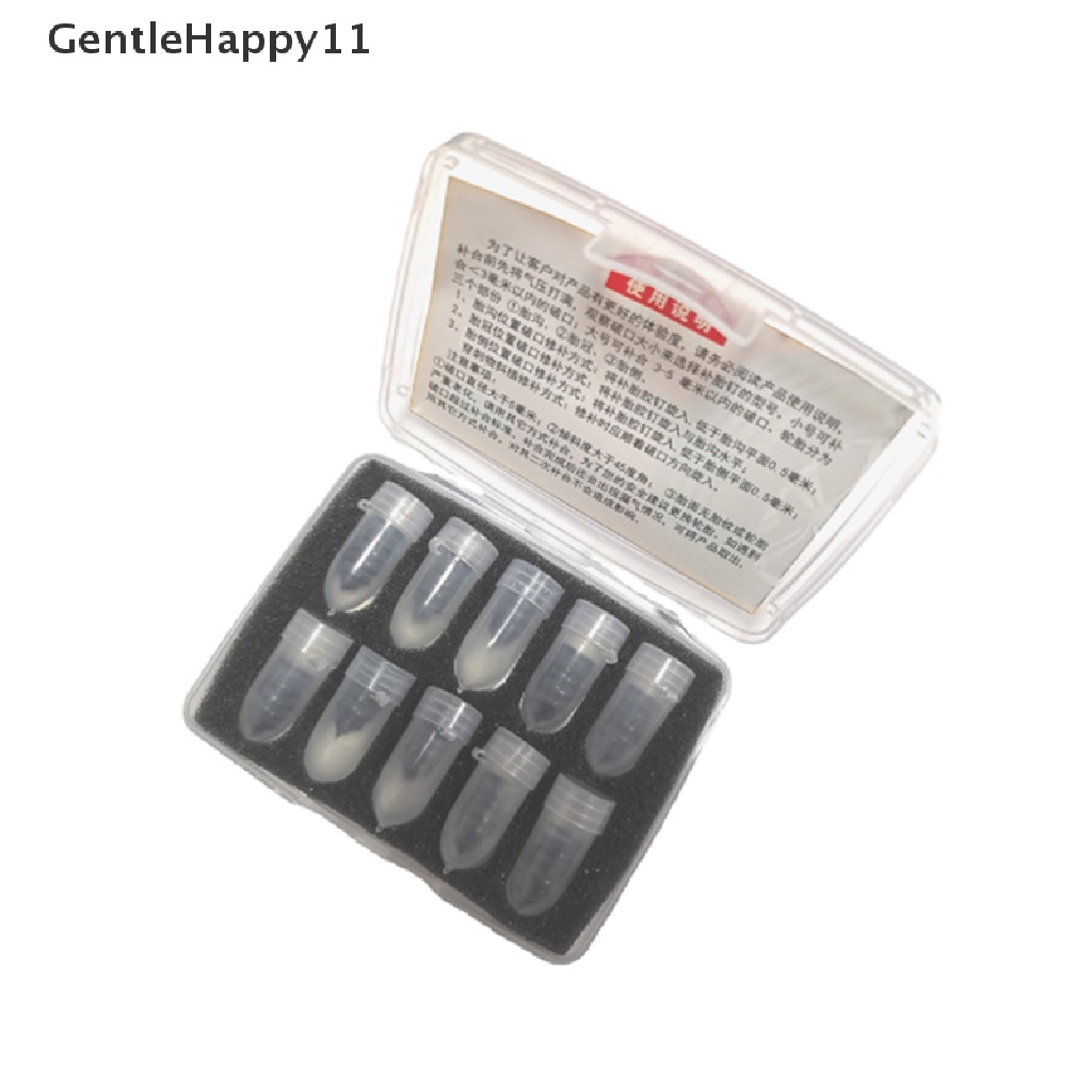 Gentlehappy 10x Tire Repair Rubber Nail Sekrup Perbaikan Ban Vakum Untuk Motor Elektrik