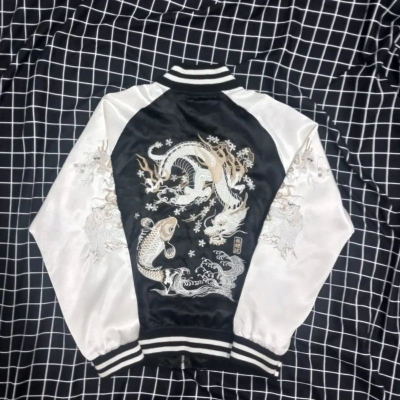 Sukajan Ryu Koi Japanese Traditional