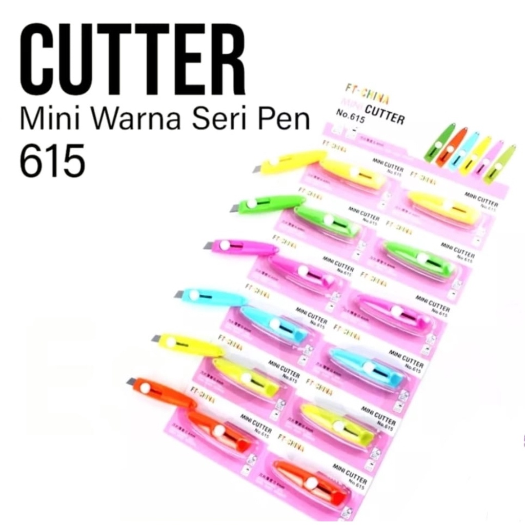 

Mini Cutter Rainbow | Cutter Pemotong Kertas