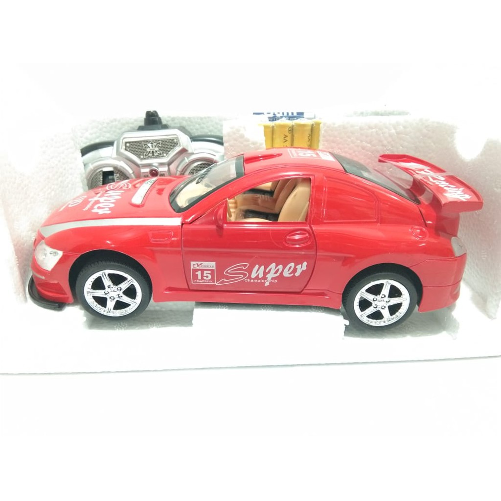 Mainan Anak Mobil Remote Control Buka Pintu - RC king Driver Racing -767