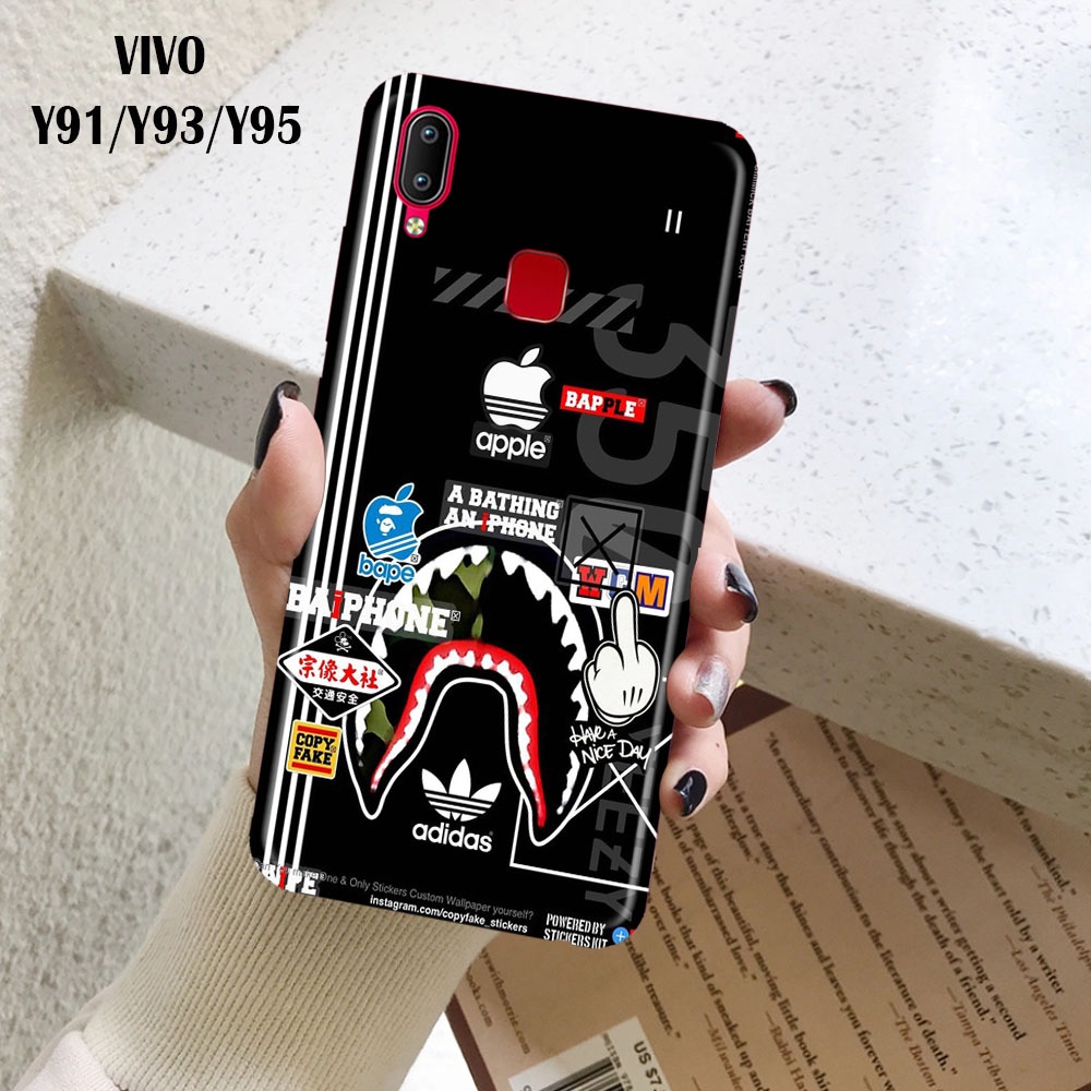 [H125] Case Vivo Y91 Y93 Y95 Casing & Cover Pelindung Hp Doft For All Type Handphone | Kesing VIVO Y