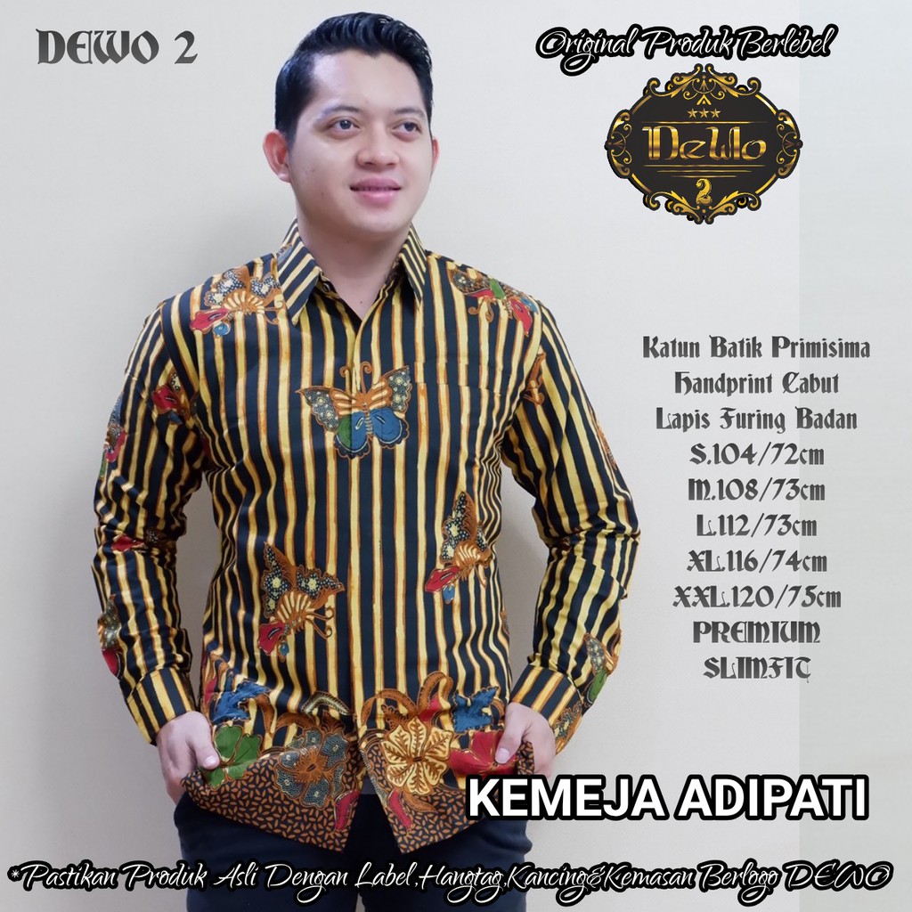 Batik Dewo Lengan Panjang Adipati