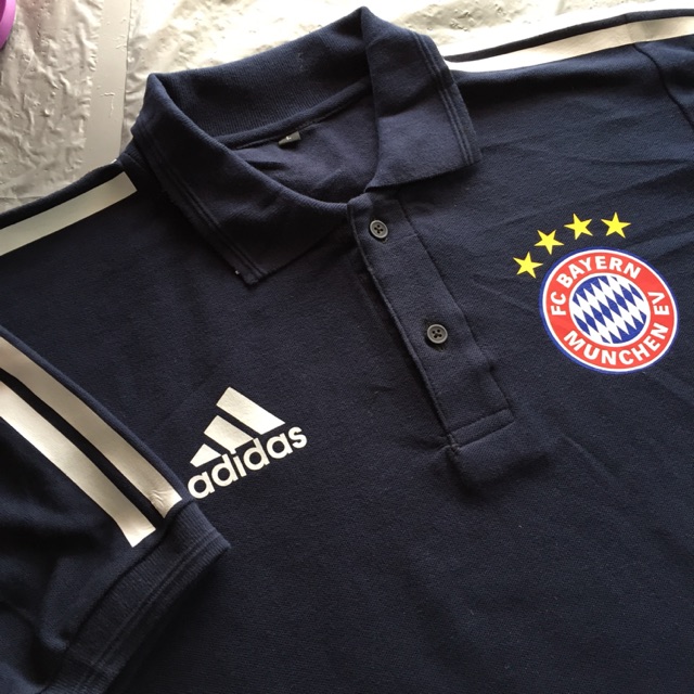 POLO ADIDAS BAYERN MUNCHEN FC SIZE S M L XL XXL XXXL HIGH QUALITY