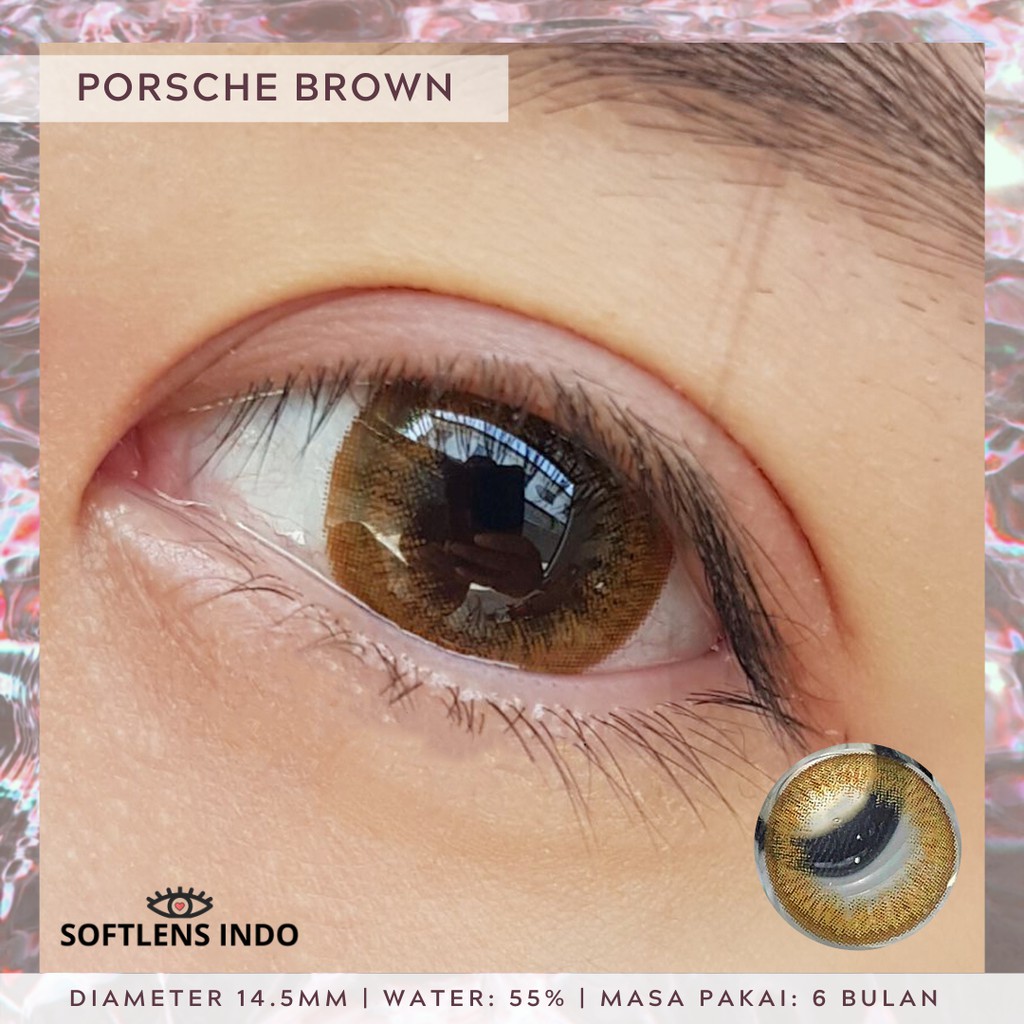 

Softlens kitty kawaii porsche brown/ coklat