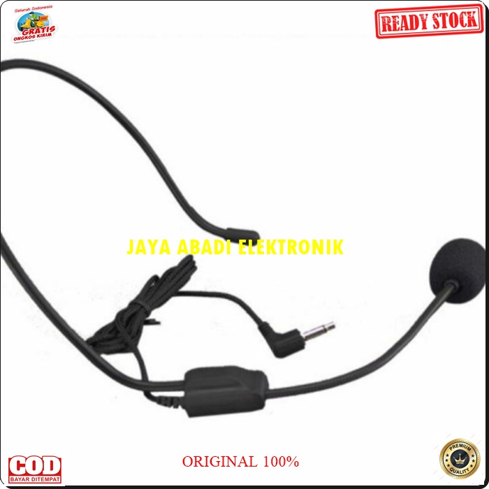 G511 ORIGINAL MIC KABEL HEADSET L 3.5 MM 3,5 METER BANDO KLIP CLIP MIK MIKROPON MIKROPHONE CABLE MICROPHONE KARAOKE VOKAL VOCAL ARTIS PROFESIONAL PRO SOUND BEST SISTEM AUDIO PANGGUNG LEGENDARY DYNAMIC PENGERAS SUARA HIFI  SENSITIF MC PIDATO SEMINAR CERAMA