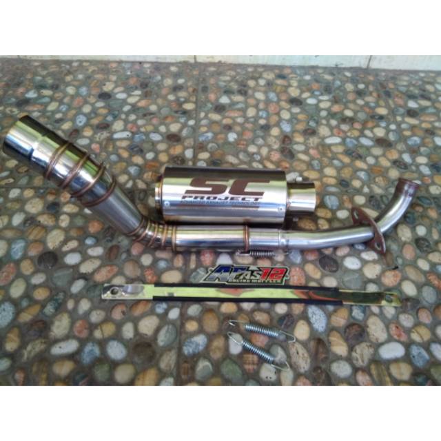 Knalpot SC PROJECT NMAX PCX AEROK LEXI VARIO 110 125 150