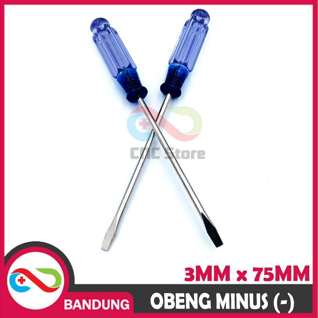 OBENG KECIL MINI 3MM 75MM MAGNET MINUS