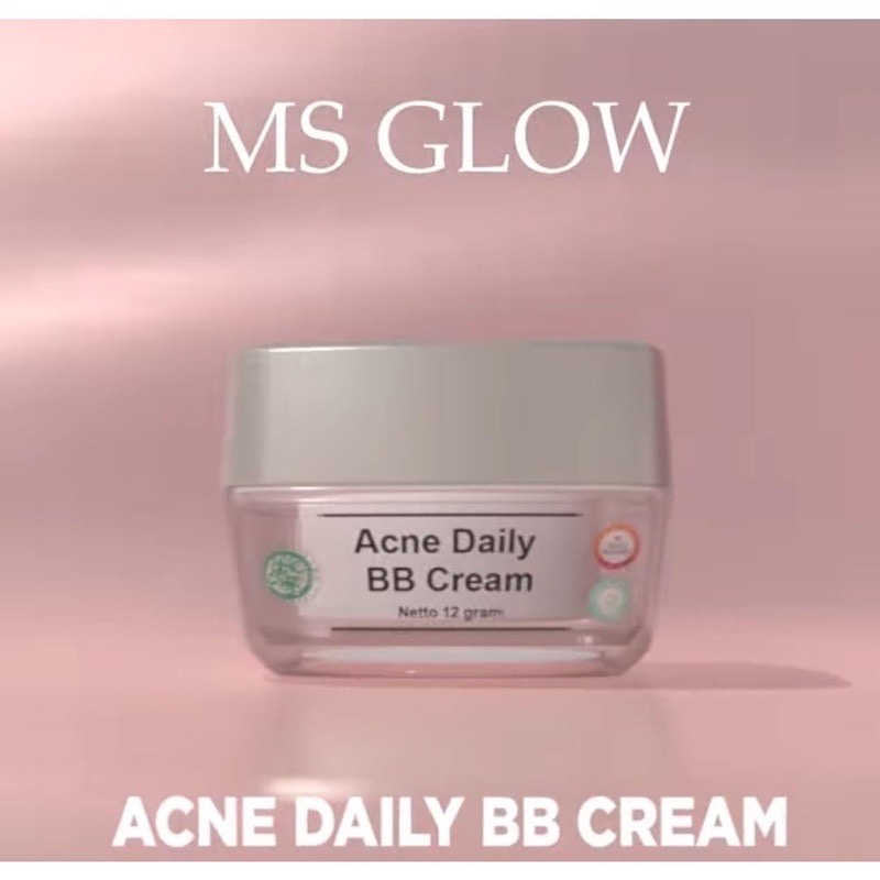 Acne Daily Bb Cream - acne bb cream ms glow - Day cream ms glow / Daily BB cream ms glow Ready stock