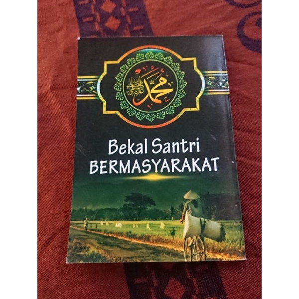 buku pegangan santri / bekal santri bermasyarakat ukuran saku