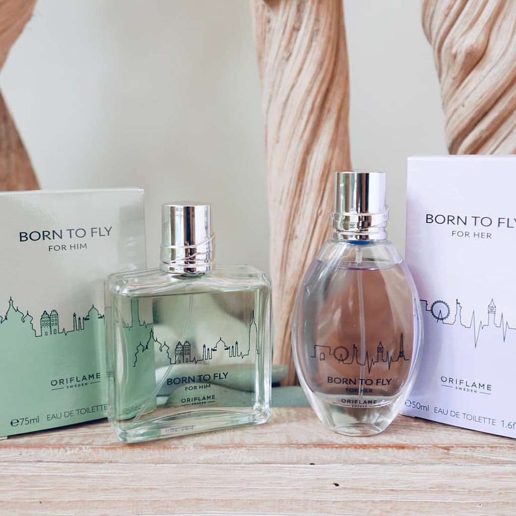 Parfum brn to fly for her and him