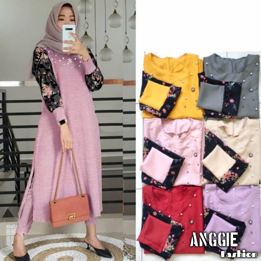 Busana Muslim Gamis Murah Gaun Pesta Muslimah Baju Pesta Wanita Kondangan Mewah Kekinian 2020 2021