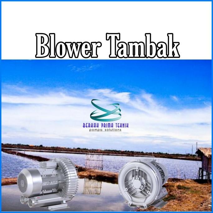 Blower Tambak Udang Blower Kolam Ikan 370W 220V Ring Blower Tambak