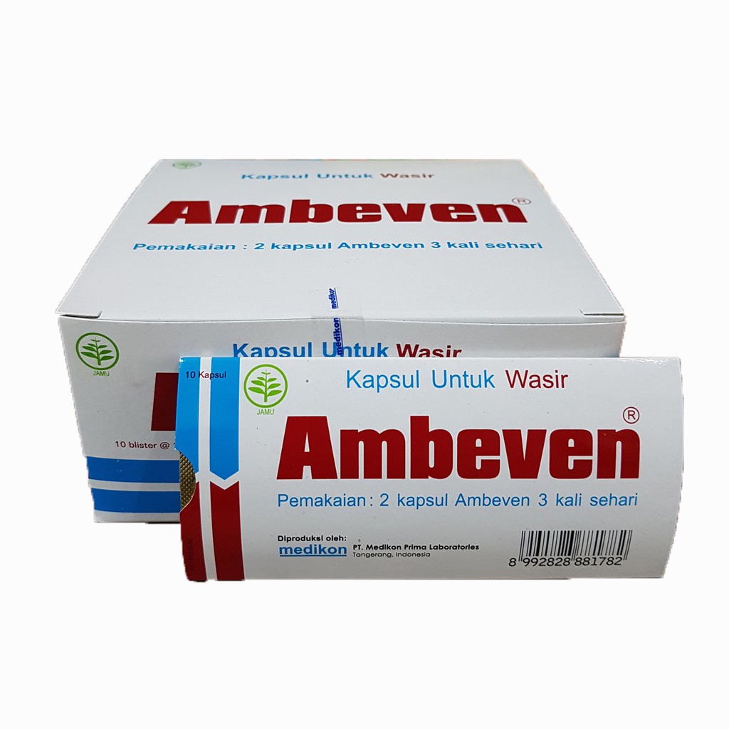 Ambeven 1 STRIP isi 10 KAPSUL