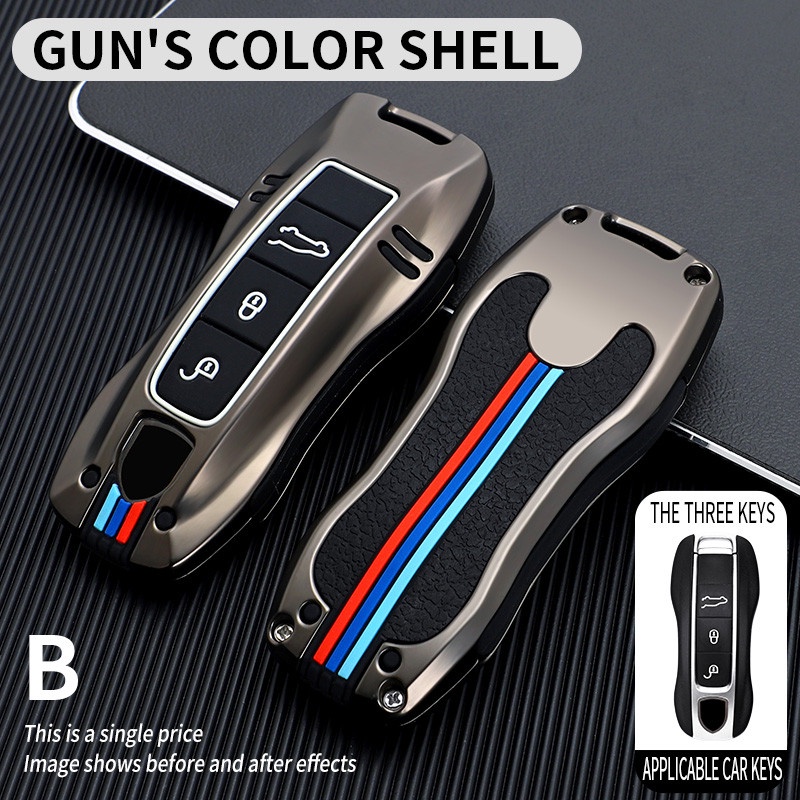 Casing Kunci Mobil Untuk porsche cayenne 958 911 lepin 996 macan panamera 997 944 924 987 987 gt3 cayman 987